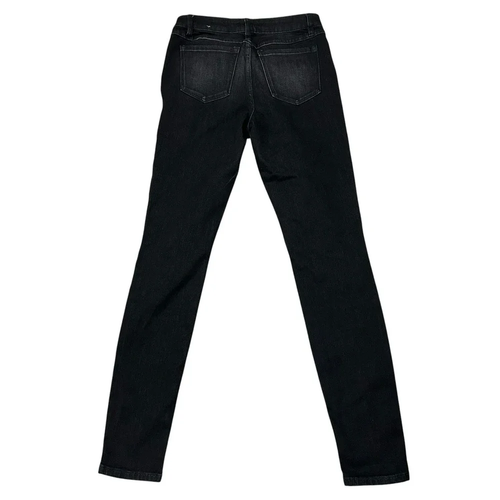 prAna‎ London Jeans Women's 4/27 Black Dark Wash Denim 30